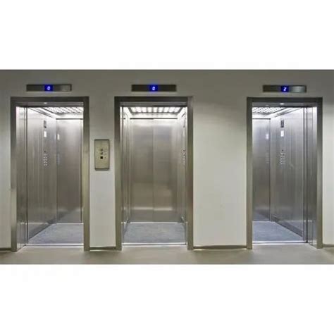 Stainless Steel Ss Passenger Elevator Max Persons Capacity 6 Persons