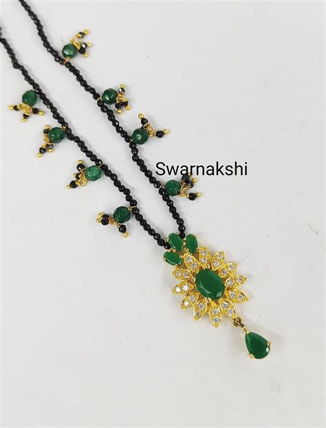 Pearl Models Images With Traditional Pendant Swarnakshi Jewels