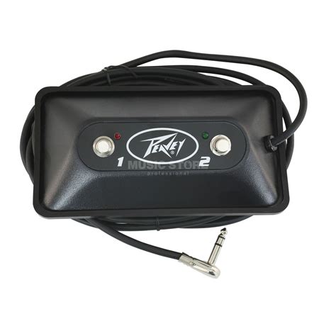 Peavey Multi Purpose 2 Button Footswitch With Leds Music Store