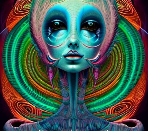 Psychedelic Alien By Yinzersteel On Deviantart