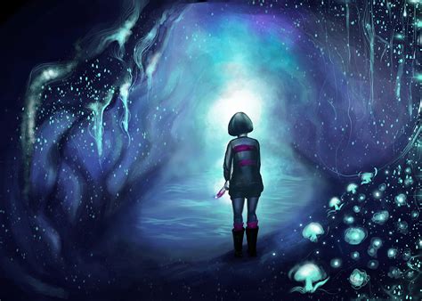 Undertale waterfall on Behance