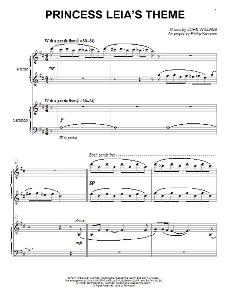 Princess Leias Theme Sheet Music Direct