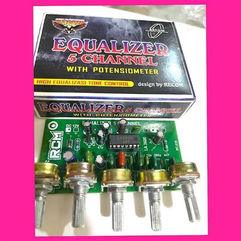 Jual Kit Equalizer Mono La3600 Rcm Shopee Indonesia