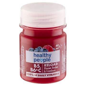 Healthy People Reload Blauwe Bosbes Framboos Ml Bestellen Jumbo