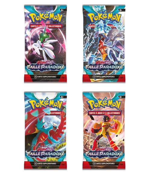 Booster Pokémon Ecarlate et Violet EV04 Faille Paradoxe La