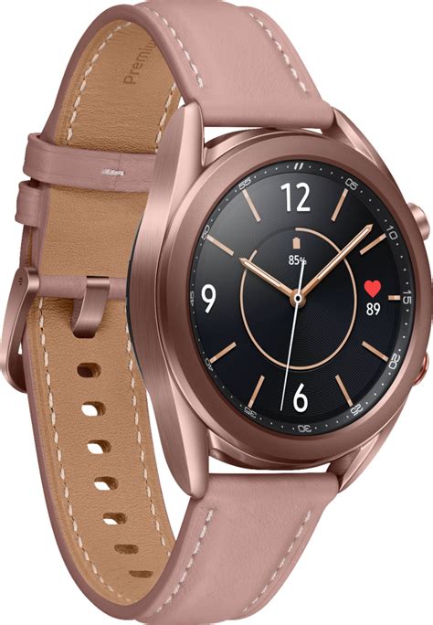 Samsung Galaxy Watch3 Smartwatch 41mm Stainless LTE Mystic Bronze SM ...