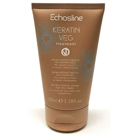 Echosline Keratin Veg Crema Ristrutturante Doppie Punte Ml Dav Hair