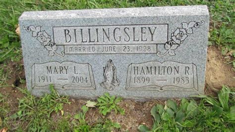 Hamilton R Billingsley 1899 1983 Mémorial Find A Grave