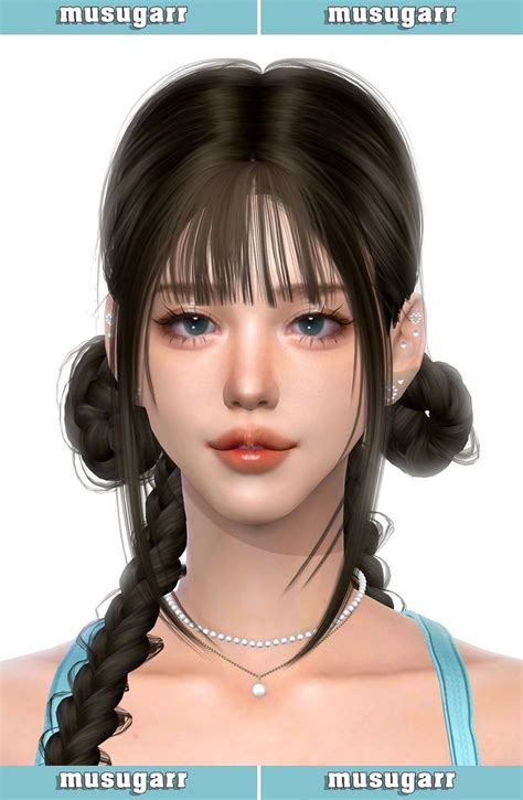 CaseySims Dump Early Access 54 Musugarr Sims Hair Mod Hair Sims