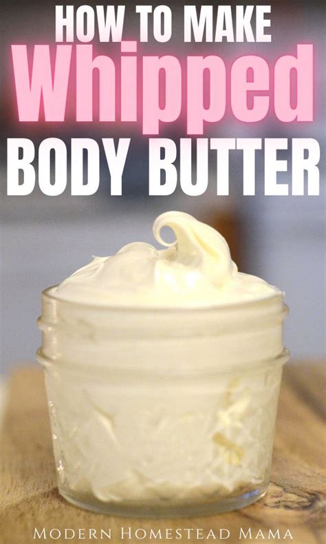 Body Butter Recipe Whipped Body Butter Recipe Homemade Diy Body