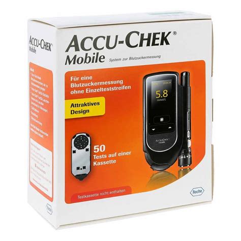 Accu Chek Mobile Set Glukometr Mmol L Iii Szt