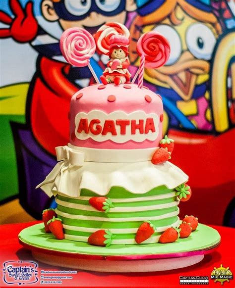 Strawberry Shortcake Decorated Cake By Joy Lyn Sy CakesDecor