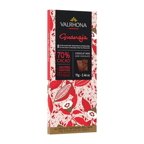 Tablette De Chocolat Noir Guanaja 70 Valrhona Valrhona