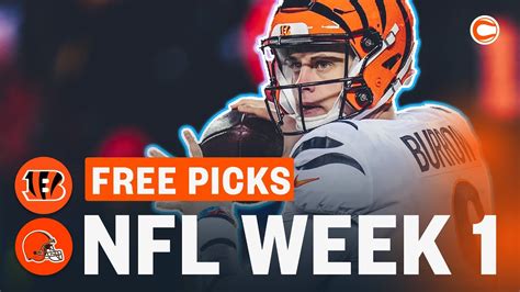 Cincinnati Bengals Vs Cleveland Browns Picks Nfl Week Betting Picks