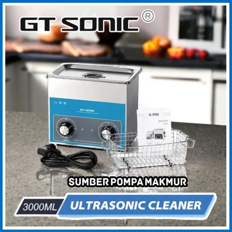 Jual Gt Sonic Ultrasonic Cleaner 3l Pembersih Ultrasonik Timer Ultra Sonic Shopee Indonesia