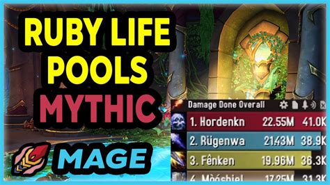 Mythics Abfarmen 0 Ruby Lifepools Frost Mage Mythic Dungeon