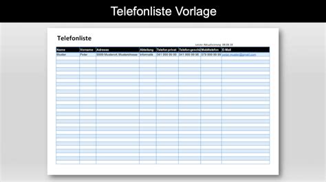 Pr Senzliste Vorlage Gratis F R Word Excel Pdf