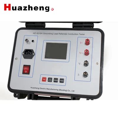 Portable A Digital Grounding Down Lead Test Earth Continuity Tester