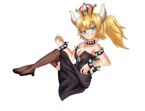 Bowsette Png By Firerman2 On Deviantart