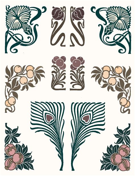 Iona S Closet Still In Circulation Art Nouveau Typographic Ornaments