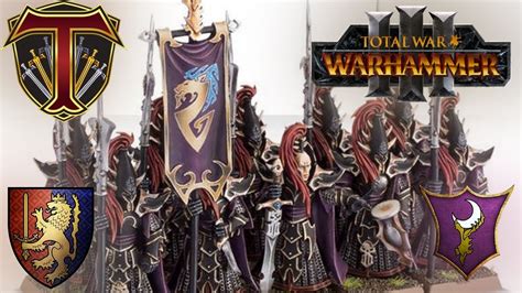 The Black Guard Bretonnia Vs Dark Elves Total War Warhammer Youtube