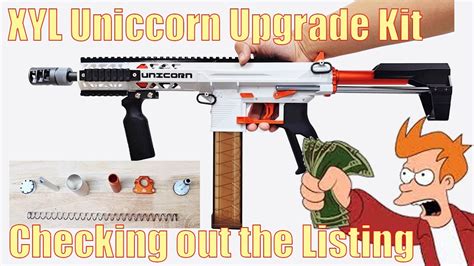 Xyl Unicorn Foam Blaster Upgrade Kit Checking Out The Listing Youtube