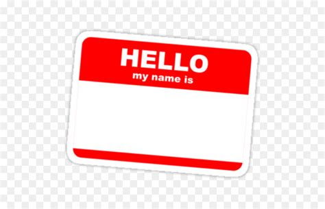 Hello My Name Is Png HD PNG Pictures Vhv Rs