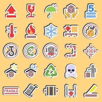 Fragile Label Vector Art, Icons, and Graphics for Free Download