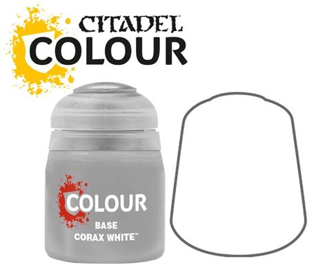 Citadel Paint – Base – Corax White - Mind Games Southport