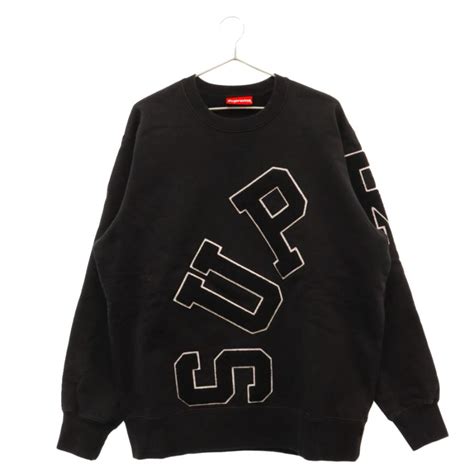 Supreme シュプリーム 20aw Big Arc Crewneck ビッグアーチロゴクルーネックスウェットトレーナー ブラック