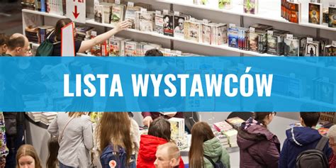 Lista wystawców 2022 Aktualności Targi Książki