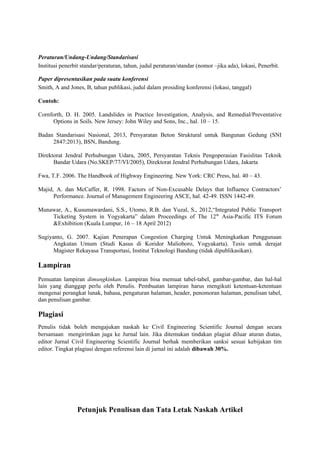 Template Civil Engineering Scientific Journal PDF