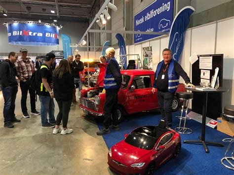 Elbilforeningen Stiller Ut P Oslo Motor Show Norsk Elbilforening