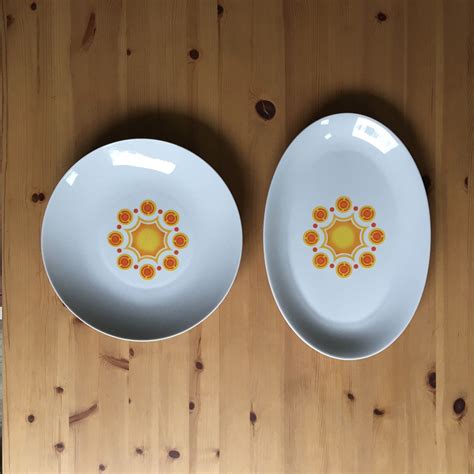 2 Plats de service Bavaria porcelaine années 1970 Etsy France