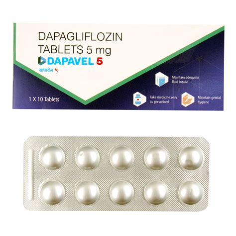 Buy Dapavel 5mg 10 Tablets Online At Best Prices Wellness Forever