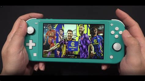 EFootball PES 2023 Gameplay On Nintendo Switch LITE YouTube