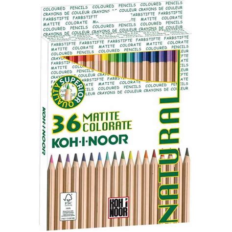 Matite Colorate Naturali X Koh I Noor Pz Coop Shop