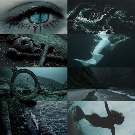 Mermaid Dark Ocean Aesthetic Demi Es Elena