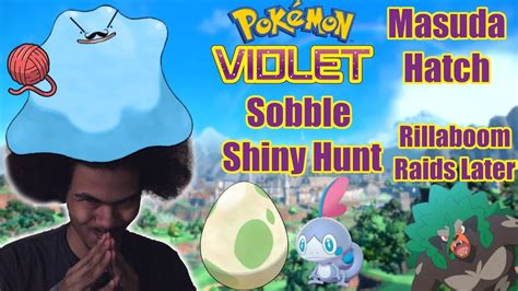 First Sobble Shiny Hunt Then Monke Raids Hopefully Pokemon Sv