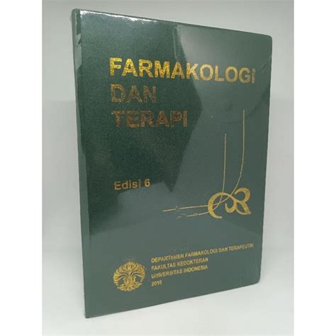 Jual Original Farmakologi Dan Terapi Edisi Fkui Tahun Hard