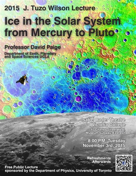 Ice In The Solar System From Mercury To Pluto — Earthshine