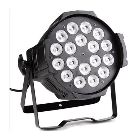 Par LEd 18 X 18 W 6 En 1 RGBWA UV Light In Motion