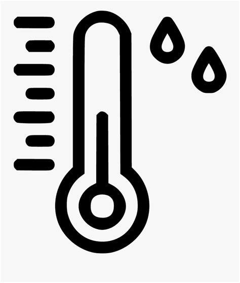 Temperature And Humidity Icon , Free Transparent Clipart - ClipartKey