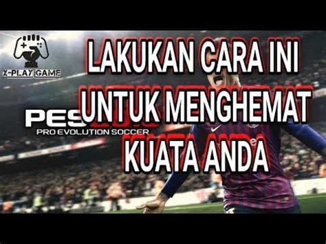 Tutorial Mengupdate Pes Mobile Tanpa Mengunduh Patch Obb Lagi