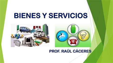 Bienes Y Servicios Youtube