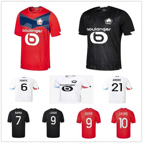 2020 20 21 LOSC Lille Soccer Jerseys Third Away Home Adult Kids Man ...