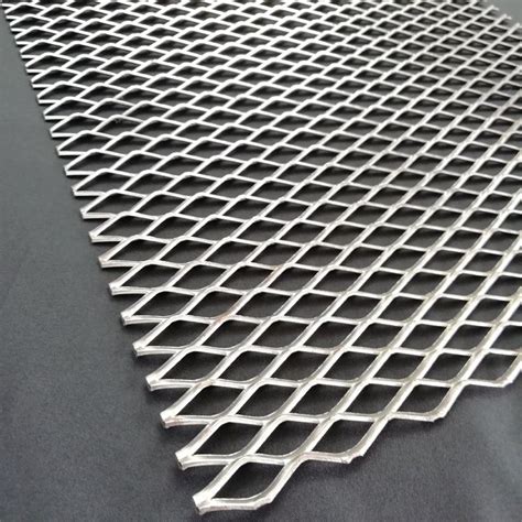 Diamond Aluminum Sheet Expanded Metal Wire Mesh Galvanised Expandable