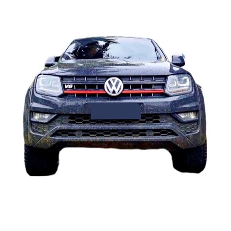 Aplique Friso Detalhe Vermelho Sport Grade Amarok Shopee Brasil