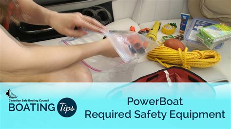 Power Boat Required Safety Equipment Youtube