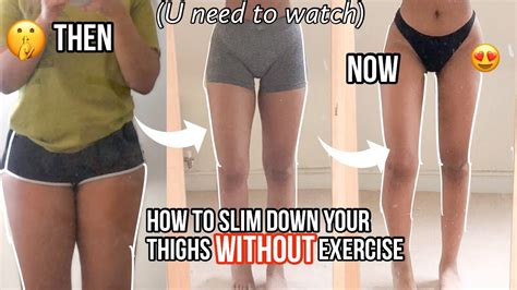 How To Slim Down Your Legs Without Exercise Sorry Chloe Ting And